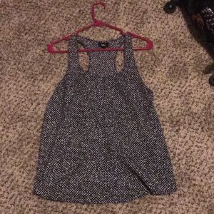 Black and white design tank